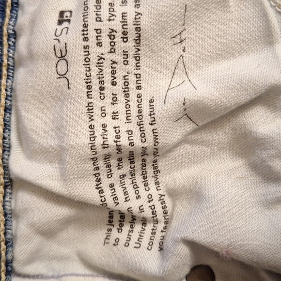 Joe's The Icon Mid-Rise Skinny Ankle Bleached Jean - Picture 7 of 8